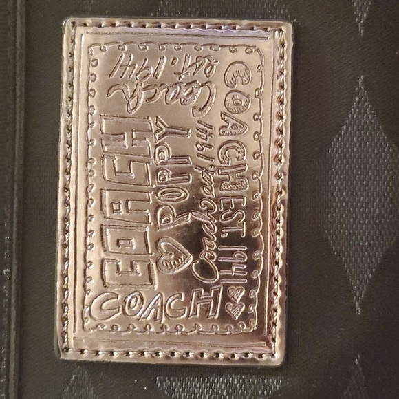 Coach Poppy Black Bag - Picture 2 of 6